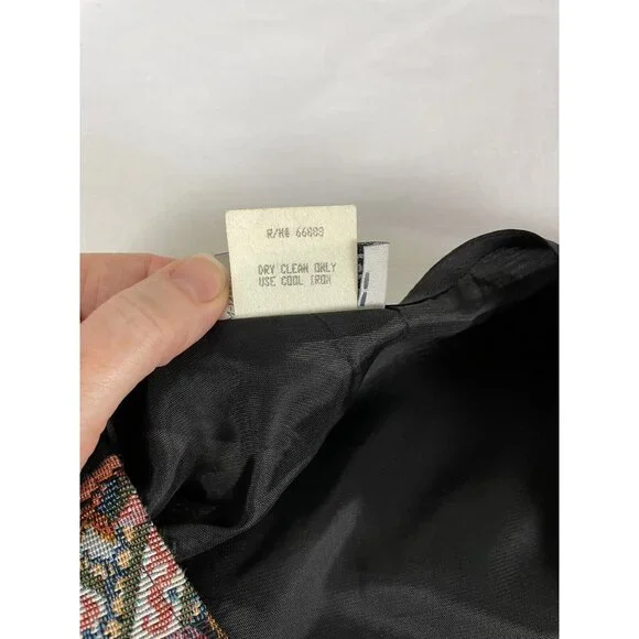 Vintage Mirrors Womens S Children Small World Vest Embroidered - Picture 7 of 9